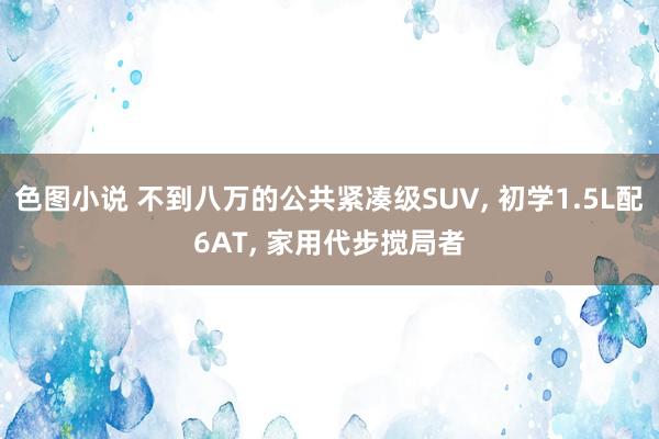 色图小说 不到八万的公共紧凑级SUV， 初学1.5L配6AT， 家用代步搅局者